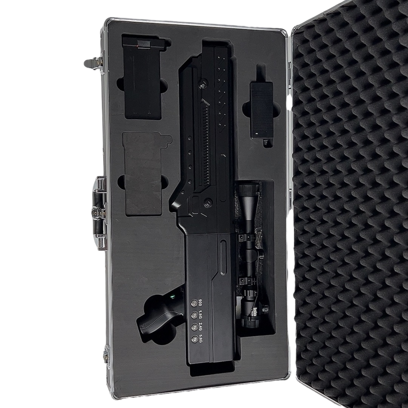  双桥手持便携式枪型低空防御反制四通道B型